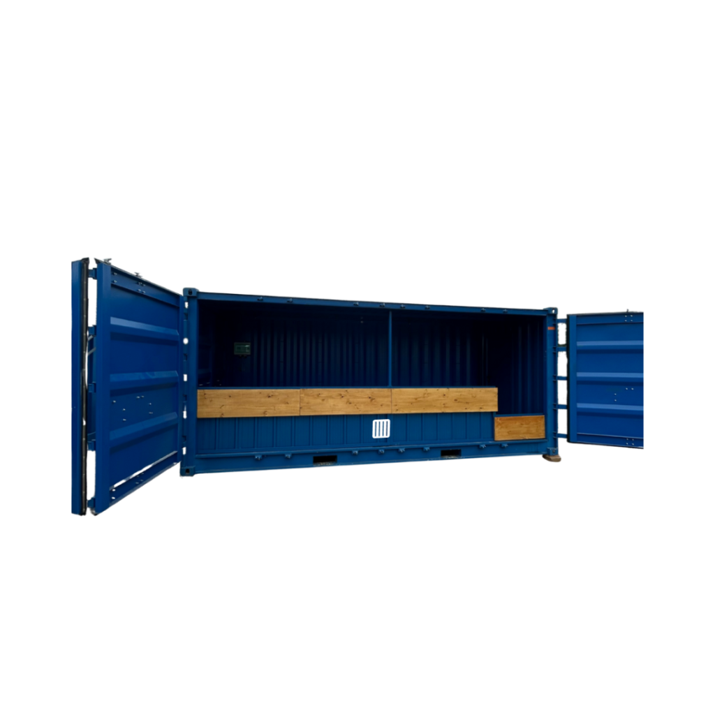 Location conteneur 20 pieds Open Side