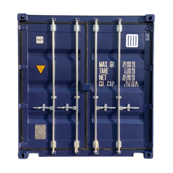 KIT set portes neuves DRY en acier CORTEN pour Containers Maritimes