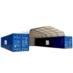 Abri sur container 40 pieds 8x12